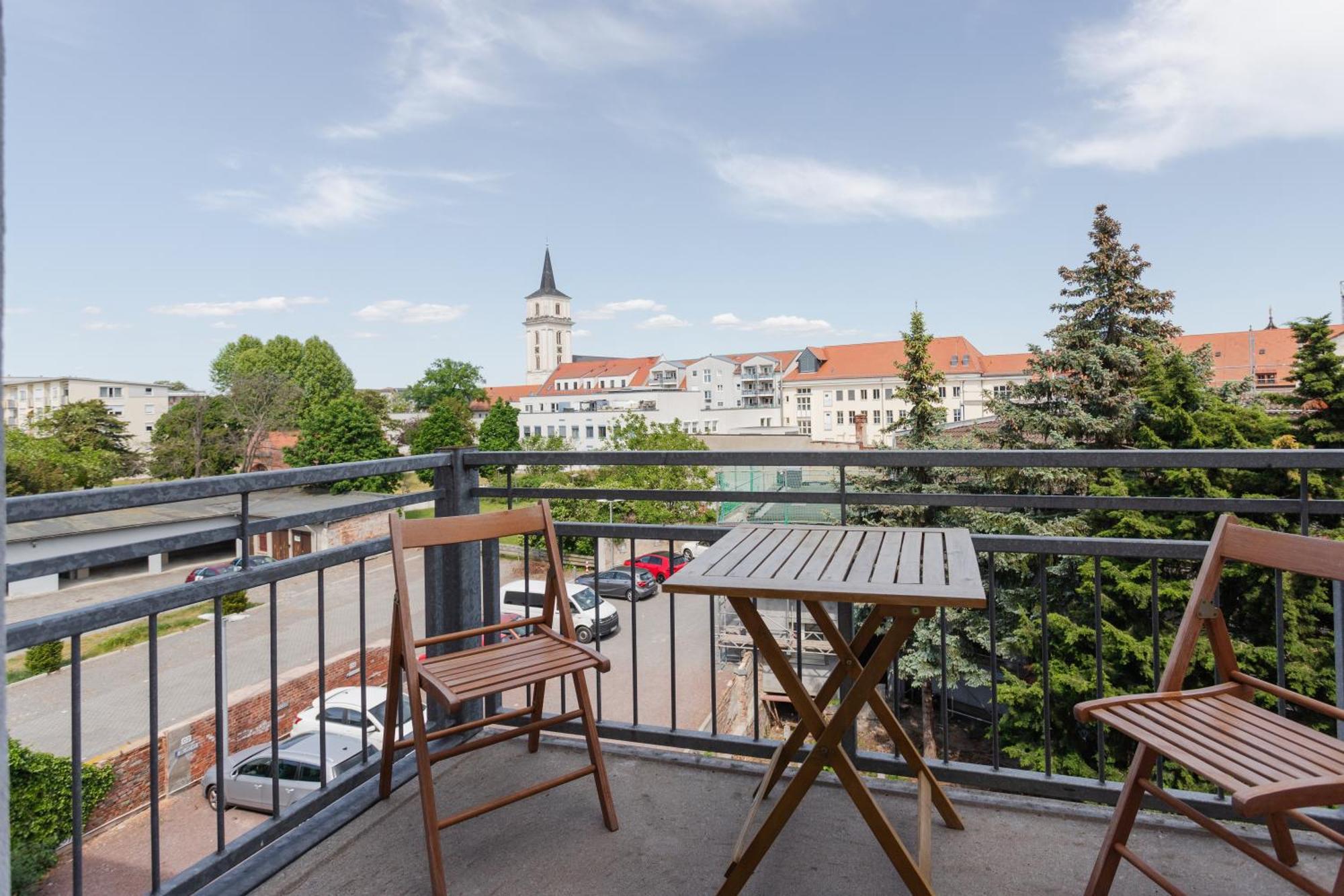 Spa Apartment Am Bauhausmuseum Dessau-Rosslau Exterior photo